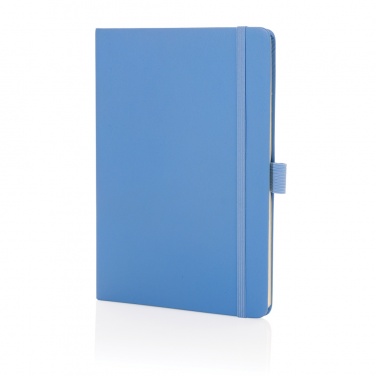 Logo trade promotional giveaways image of: Sam A5 RCS certified bonded leather classic notebook
