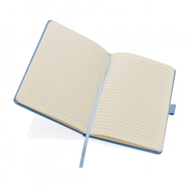 Logotrade advertising products photo of: Sam A5 RCS certified bonded leather classic notebook
