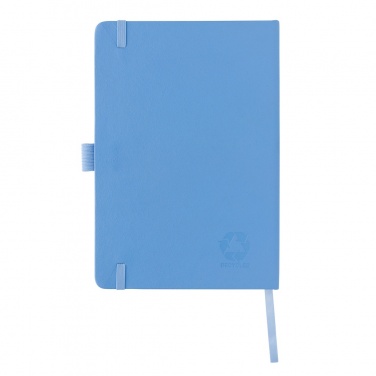 Logotrade promotional product picture of: Sam A5 RCS certified bonded leather classic notebook