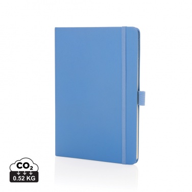 Logo trade promotional giveaway photo of: Sam A5 RCS certified bonded leather classic notebook