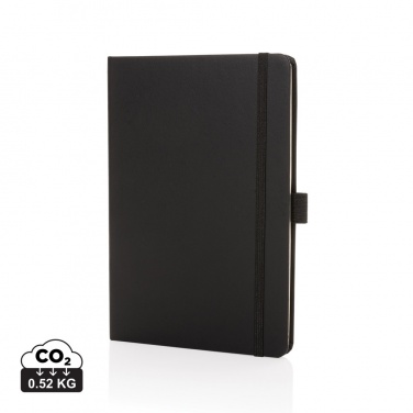 Logo trade corporate gifts image of: Sam A5 RCS certified bonded leather classic notebook