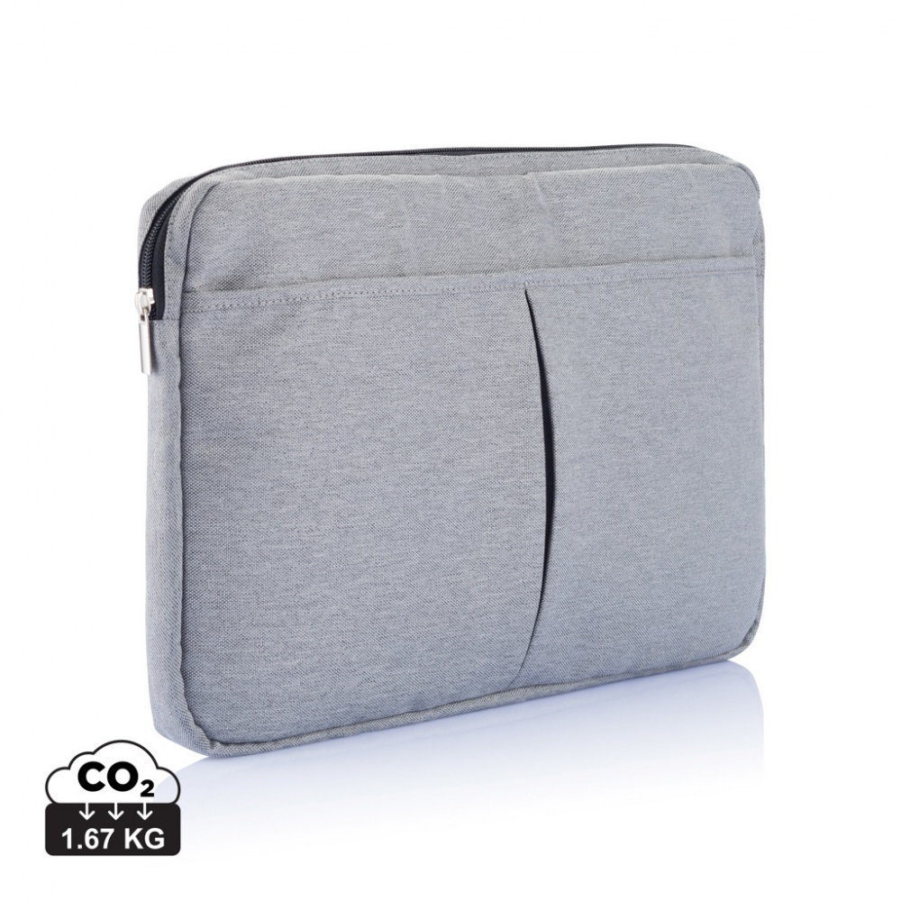 Logo trade corporate gifts image of: Laptop sleeve 15” PVC free