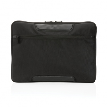 Logo trade promotional item photo of: Swiss Peak AWARE™ RPET Voyager 15.6" laptop sleeve