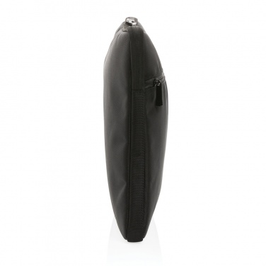 Logo trade promotional items image of: Swiss Peak AWARE™ RPET Voyager 15.6" laptop sleeve
