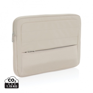 Logo trade promotional product photo of: Armond AWARE™ RPET 15.6 inch laptop sleeve