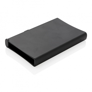 Logo trade corporate gifts image of: Standard aluminium RFID cardholder