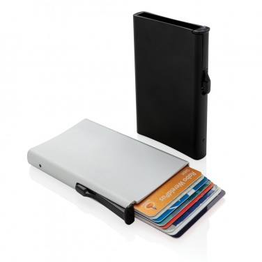 Logo trade advertising product photo of: Standard aluminium RFID cardholder