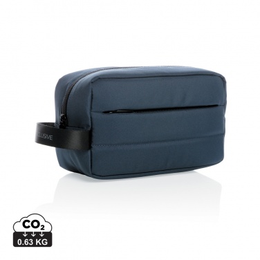 Logo trade business gifts image of: Impact AWARE™ RPET toiletry bag