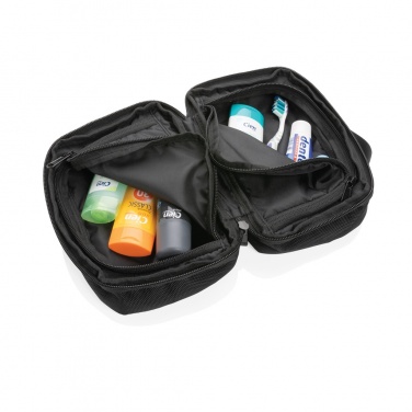 Logotrade corporate gift image of: Swiss Peak AWARE™ RPET Voyager toiletry bag
