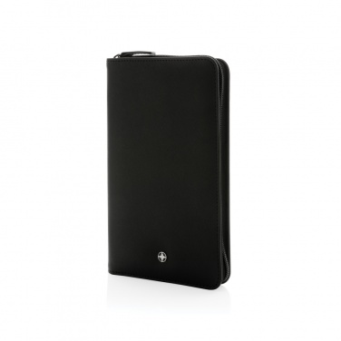 Logo trade business gift photo of: Swiss Peak Heritage RCS rPU RFID travel wallet