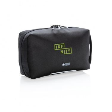 Logotrade promotional giveaway image of: Swiss Peak AWARE™ tech pouch PVC free