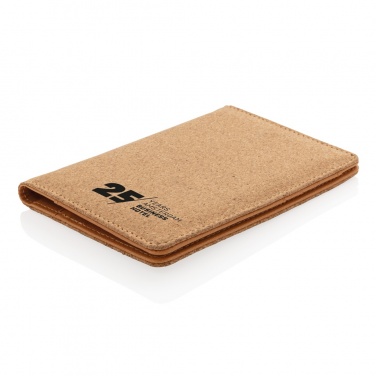 Logotrade advertising products photo of: Cork secure RFID passport cover