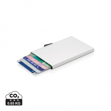 Logotrade promotional item image of: C-Secure aluminium RFID card holder