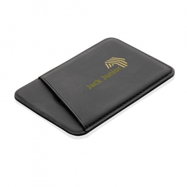 Logo trade business gift photo of: Magnetic phone card holder
