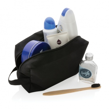 Logo trade corporate gifts picture of: Impact AWARE™ basic RPET toiletry bag