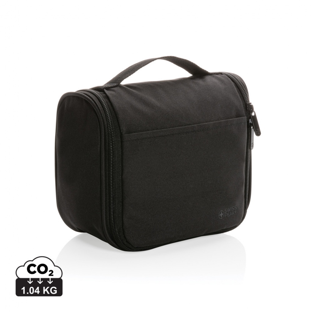 Logotrade advertising products photo of: Swiss Peak Lohan AWARE™ Toiletry bag