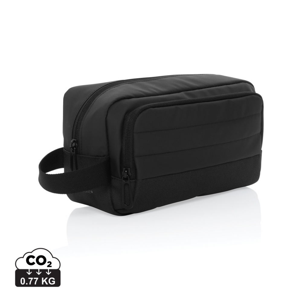 Logotrade promotional product image of: Armond AWARE™ RPET toiletry bag