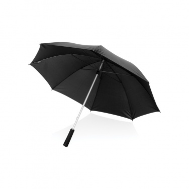 Logo trade promotional item photo of: Swiss Peak Aware™ Ultra-light manual 25” Alu umbrella
