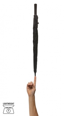 Logo trade promotional gifts image of: Swiss Peak Aware™ Ultra-light manual 25” Alu umbrella
