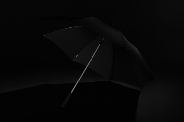 Logo trade advertising product photo of: Swiss Peak Aware™ Ultra-light manual 25” Alu umbrella
