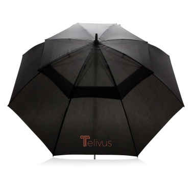 Logotrade promotional giveaway image of: Swiss Peak AWARE™ Tornado 30" storm umbrella