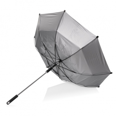 Logo trade promotional merchandise image of: AWARE™ 27' Hurricane storm umbrella