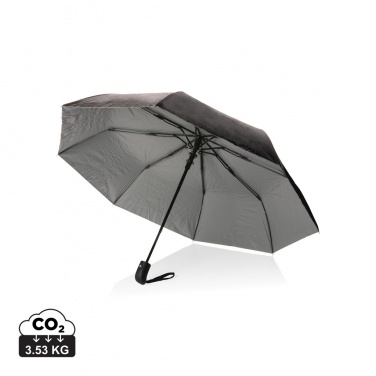 Logo trade promotional merchandise picture of: 21" Impact AWARE™ RPET 190T Pongee dual colour mini umbrella
