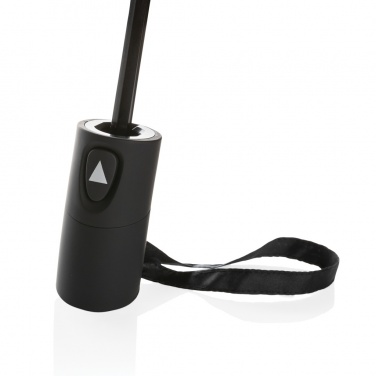 Logo trade promotional merchandise image of: 21" Impact AWARE™ RPET 190T mini auto open umbrella
