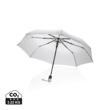Logotrade promotional merchandise image of: 21" Impact AWARE™ RPET 190T mini auto open umbrella