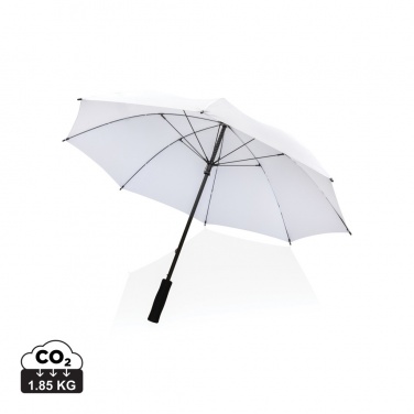 Logo trade promotional item photo of: 23" Impact AWARE™ RPET 190T Storm proof umbrella