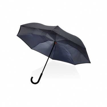 Logotrade promotional merchandise photo of: 23" Impact AWARE™ RPET 190T reversible umbrella