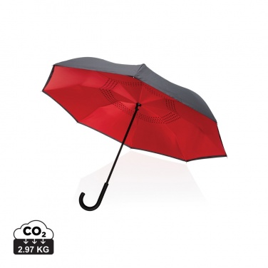 Logotrade promotional items photo of: 23" Impact AWARE™ RPET 190T reversible umbrella