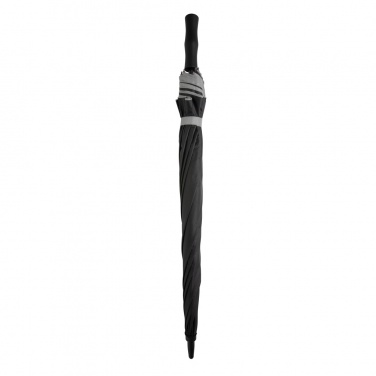 Logo trade promotional giveaway photo of: 27" Impact AWARE™ RPET 190T dual colour auto open umbrella
