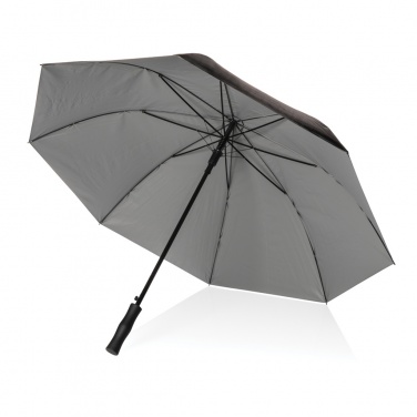 Logotrade promotional merchandise picture of: 27" Impact AWARE™ RPET 190T dual colour auto open umbrella