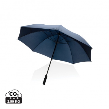 Logo trade corporate gift photo of: 30" Impact AWARE™ RPET 190T Storm proof umbrella