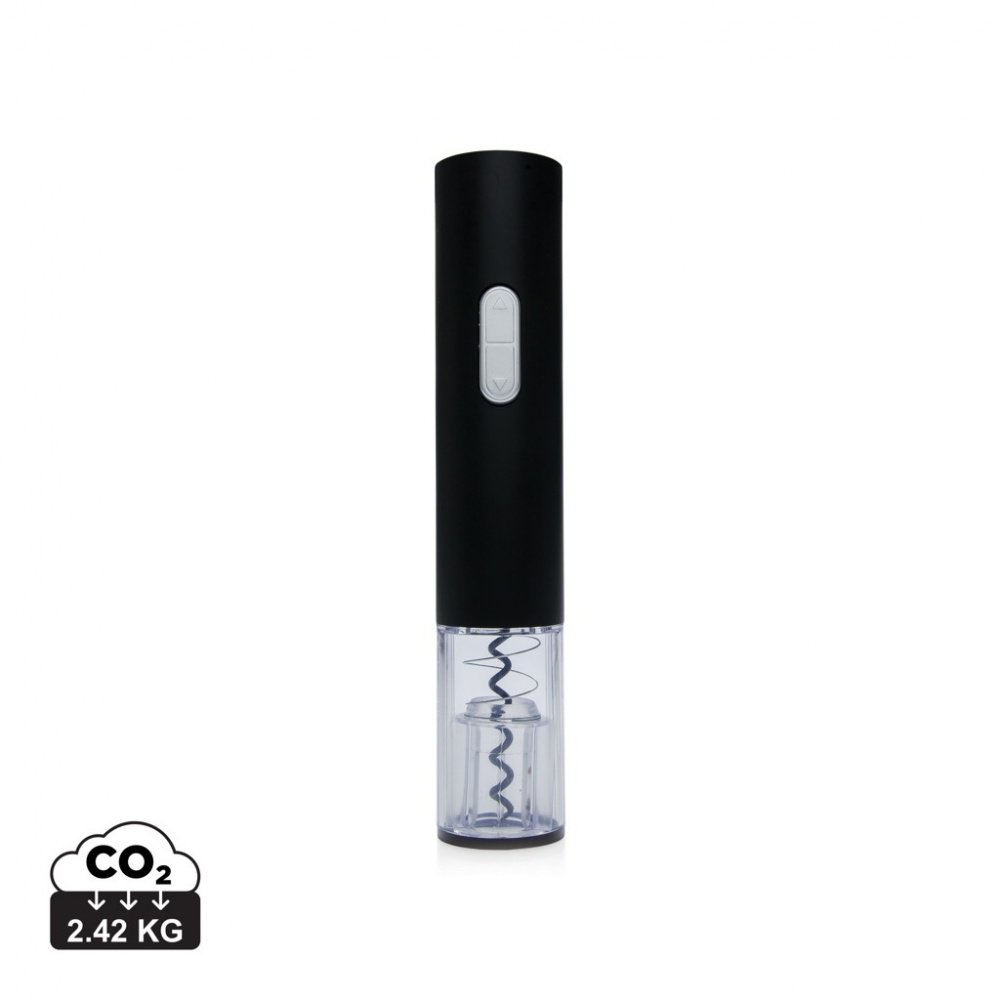Logo trade promotional merchandise photo of: Electric wine opener - battery operated