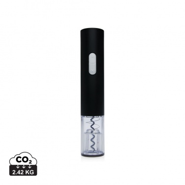 Logo trade business gifts image of: Electric wine opener - battery operated