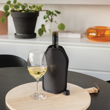Logotrade promotional products photo of: Vino AWARE™ RPET wine cooler sleeve