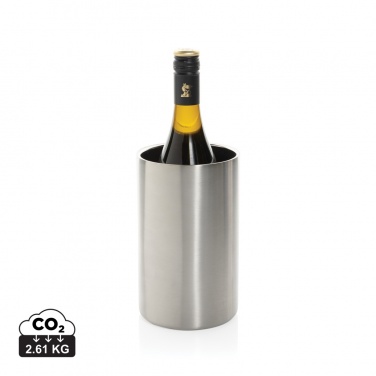 Logo trade business gift photo of: Vino RCS certified recycled stainless steel wine bucket