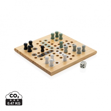 Logotrade promotional product image of: Claire wooden Ludo game