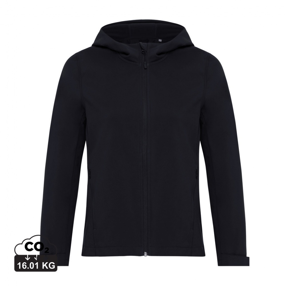 Logo trade business gift photo of: Iqoniq Makalu women recycled polyester soft shell jacket