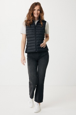 Logo trade promotional product photo of: Iqoniq Meru women recycled polyester bodywarmer