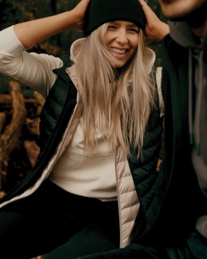 Logotrade advertising products photo of: Iqoniq Meru women recycled polyester bodywarmer