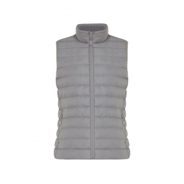 Logo trade promotional merchandise photo of: Iqoniq Meru women recycled polyester bodywarmer
