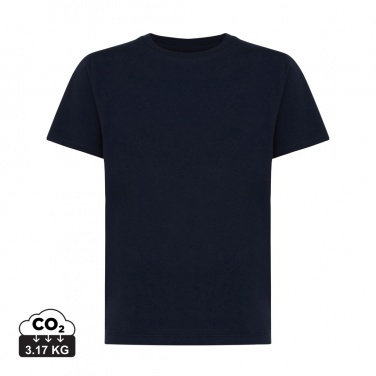 Logo trade business gifts image of: Iqoniq Koli kids lightweight recycled cotton t-shirt