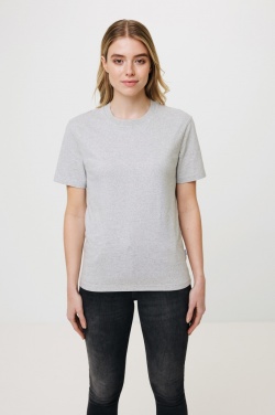 Logo trade corporate gifts image of: Iqoniq Manuel recycled cotton t-shirt undyed
