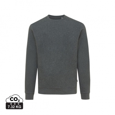 Logo trade promotional giveaways picture of: Iqoniq Denali recycled cotton crew neck undyed