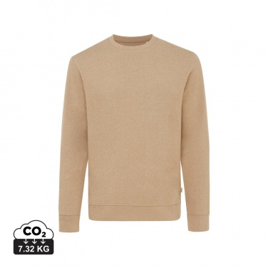 Logotrade promotional giveaways photo of: Iqoniq Denali recycled cotton crew neck undyed