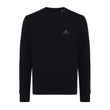 Logo trade promotional gift photo of: Iqoniq Etosha lightweight recycled cotton crew neck