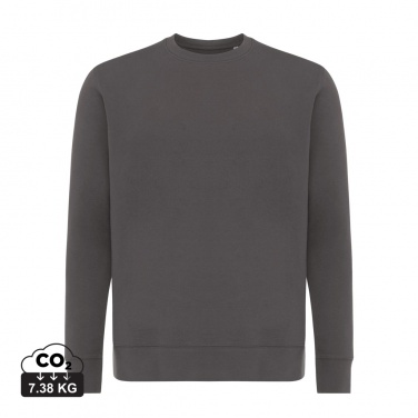 Logo trade promotional gifts image of: Iqoniq Etosha lightweight recycled cotton crew neck